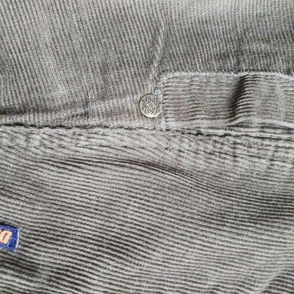 Vintage Bermuda en corduroy de DEX - Kaki - Picture 6 of 8